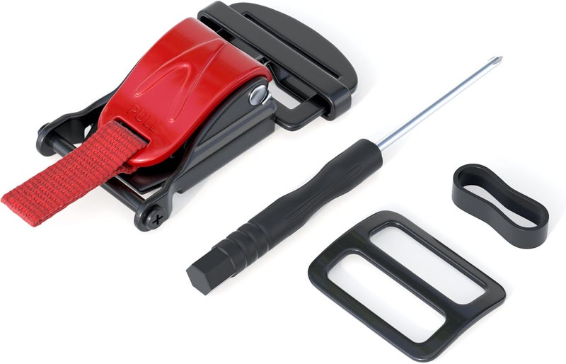 JAGASOL Helmet Quick Release Buckle Kit for Motorcycle Helmet, Metal Motorcycle Helmet Accessories, Helmet Chin Strap Replace D-RING Helmets Up to 1", Suitable for Full Helmet, Half Helmet, 3/4 Helmet - Image 2